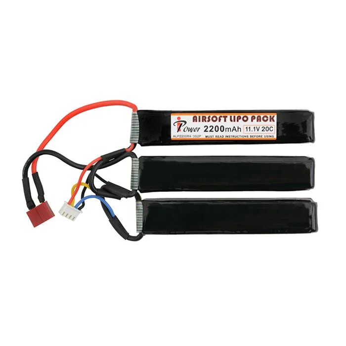 Acumulator TriPack Li-Po 11.1V / 2200mAh 20C IPower Deans