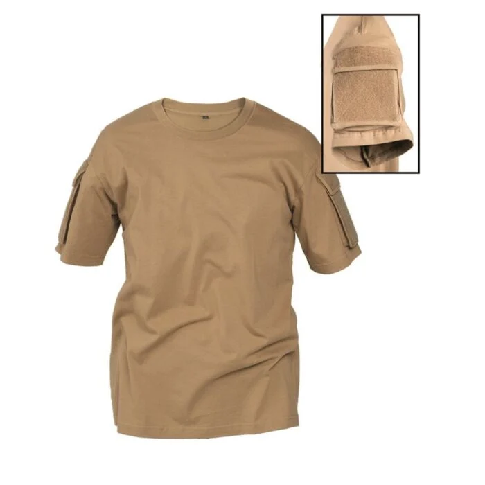 Tricou Velcro MIL-TEC Coyote M