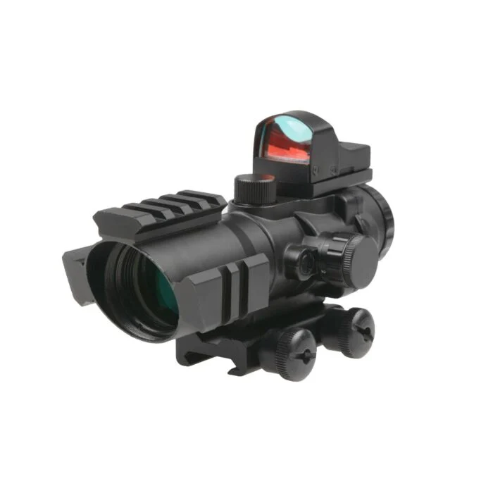 Luneta Rhino 4x32 cu mini red dot Theta Optics