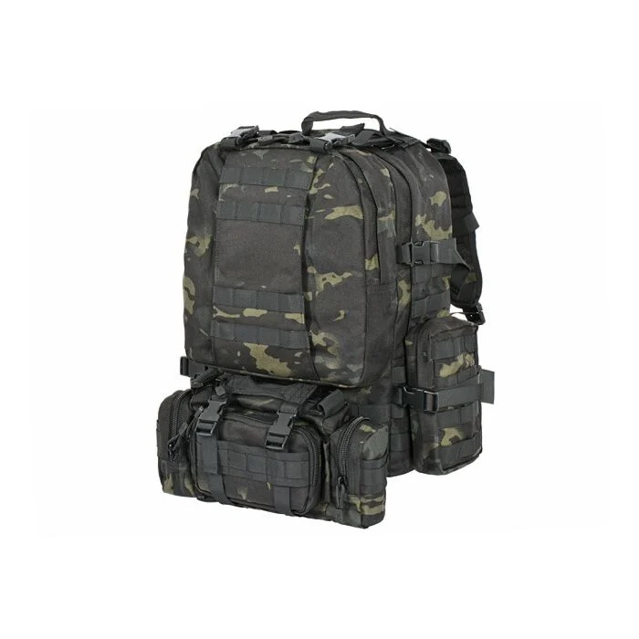 Rucsac asalt 3 zile 36L 8FIELDS Multicam Negru
