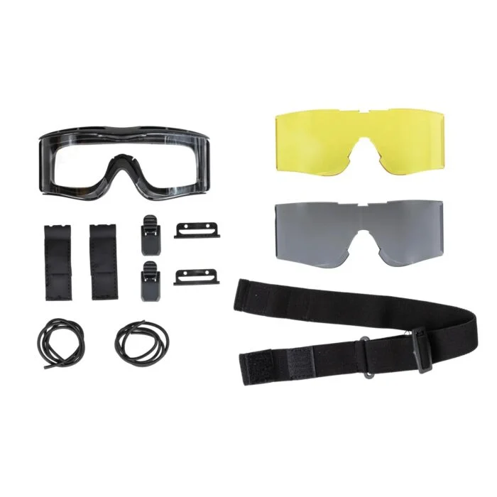Ochelari protectie cu lentile de schimb Wosport Negru