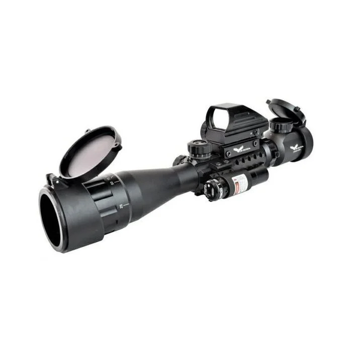 Luneta combo 3x-9x40 cu red dot JS-Tactical