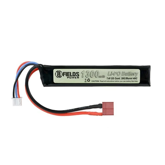 Acumulator Li-Po 1300mAh 7.4V 20-40C 8FIELDS Deans