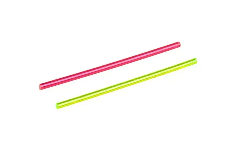 Fibra óptica roja / verde 1,5mm x 50mm COWCOW