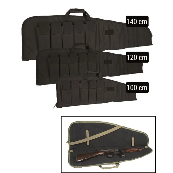 Geanta transport 140 cm Mil-Tec Negru