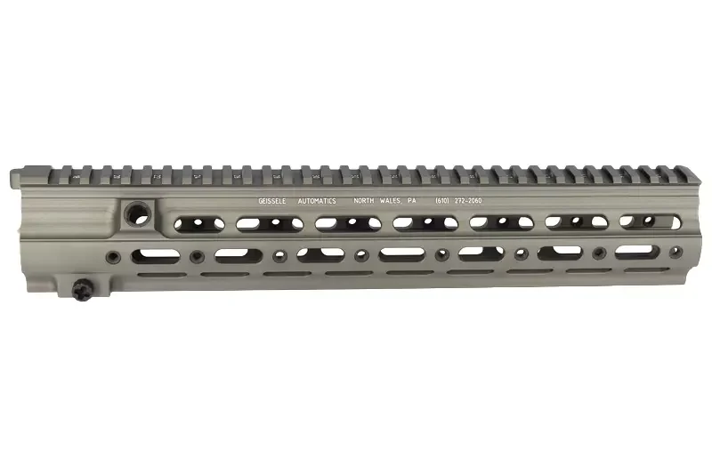 Guardamanos Aluminio CNC 14.5" 416 SMR Verde Medianoche Z-Parts Tech