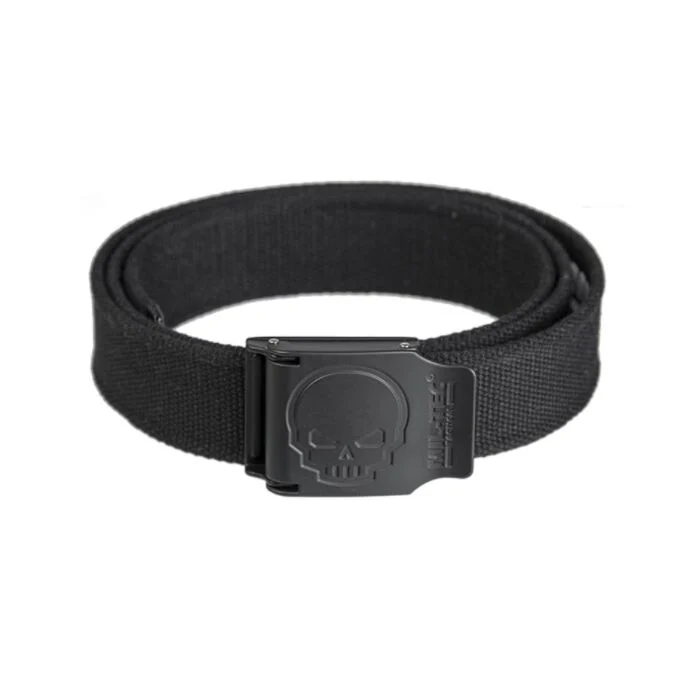Curea pantaloni 40mm Skull Mil-Tec Negru