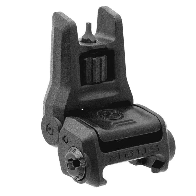 Mira Alza Abatible Magpul Mbus 3 Front Back-Up Sight Negra