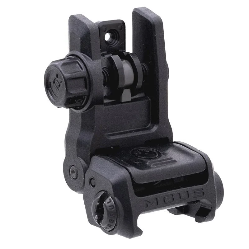 Mira Alza Abatible Magpul Mbus 3 Rear Back-Up Sight Negra