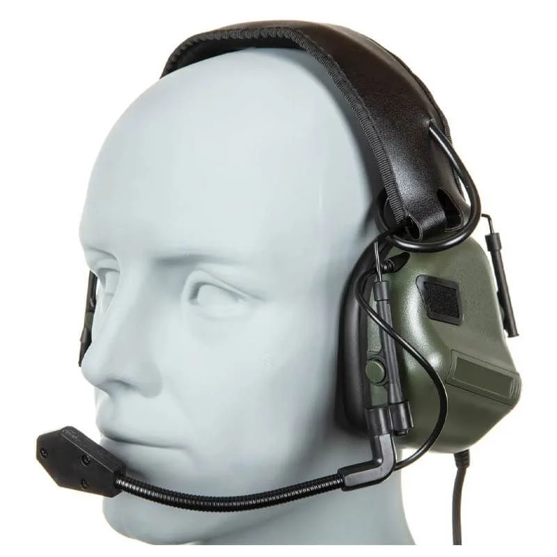 Comunicaciones Auriculares Wosport Headset Simple HD-08-OD GEN 5 Verde OD