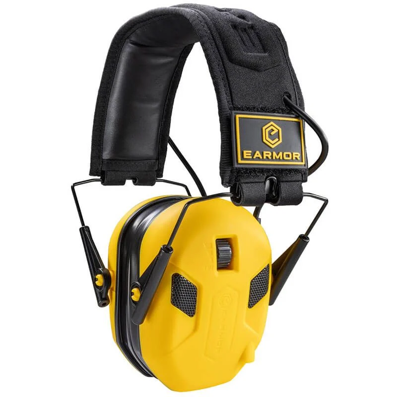 Auricular Earmor M300x Hearing Protector Amarillo