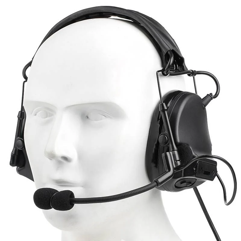 Comunicaciones Auricular WADSN Active Noise Reduction Wz221-B Negro