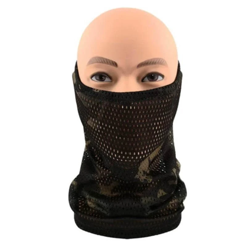 Braga Táctica Cygnus Armory Tubescarf Estilo Multicam Black