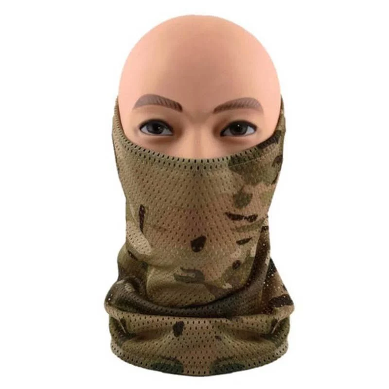 Braga Táctica Cygnus Armory Tubescarf Estilo Multicam