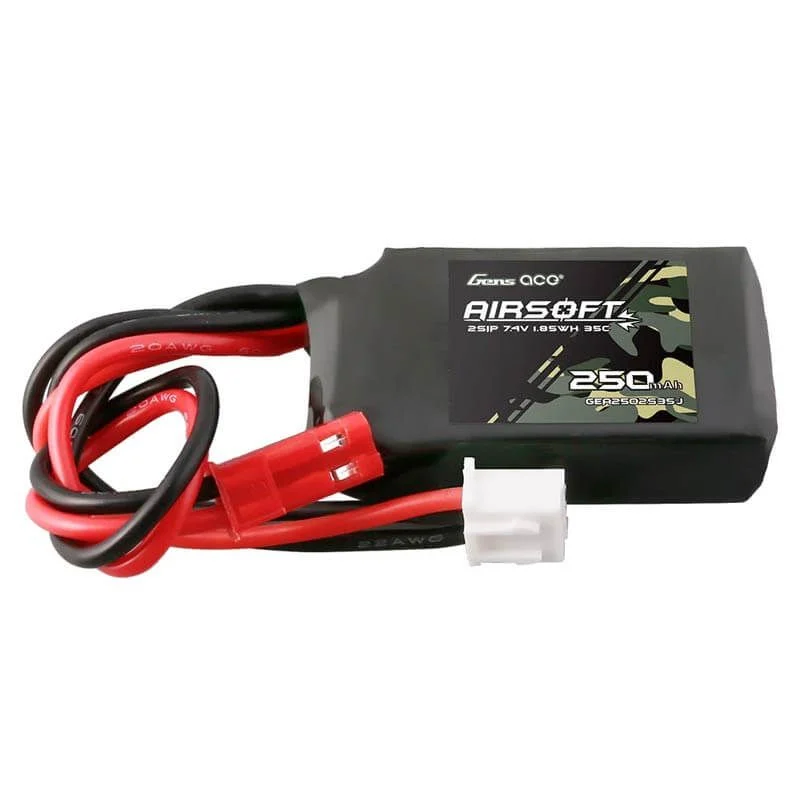 Bateria Lipo HPA Gens Ace 250mah 7.4v 35c (JST)