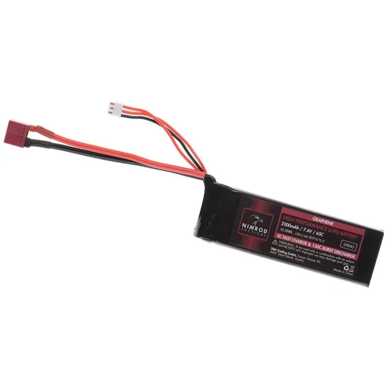 Bateria Lipo Stick Mini Nimrod 1000mah 11.1v 65c Graphene (T-Plug)
