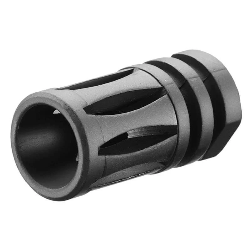 Externo Bocacha Lancer Tactical Flash Hider Metálica 14mm- Negra