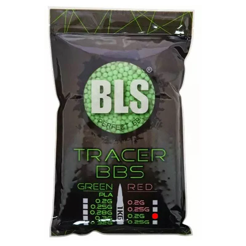 Bolas 0.20g Trazadoras BLS Tracer BBS 1kg Verdes