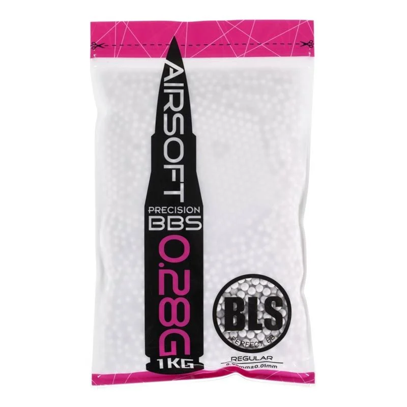 Bolas 0.28g BLS Precisión BBS 1kg Blancas