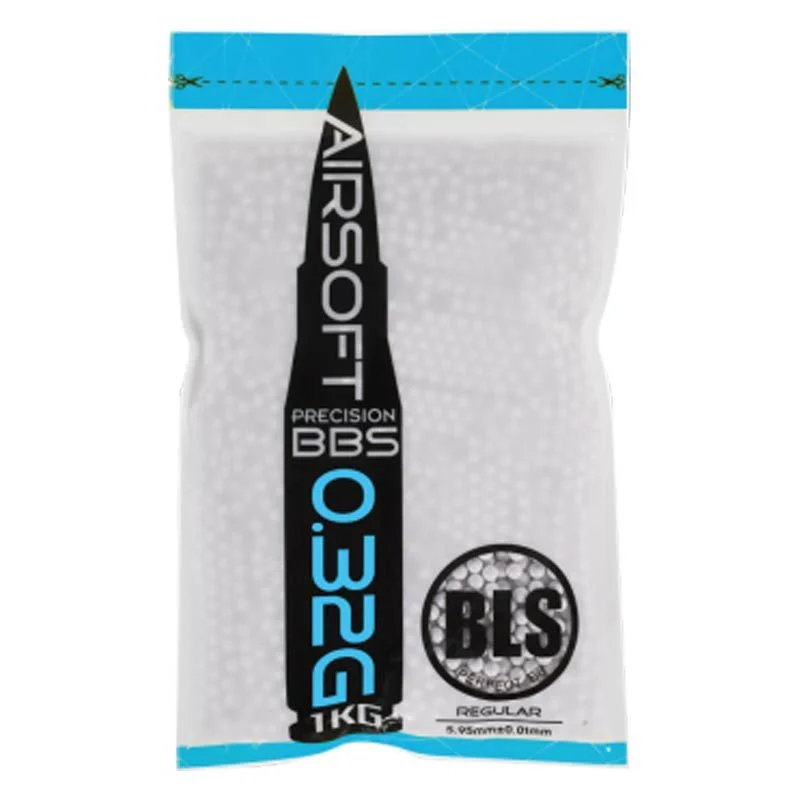 Bolas 0.32g BLS Precisión BBS 1kg Blancas