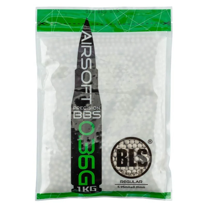 Bolas 0.36g BLS Precisión BBS 1kg Blancas