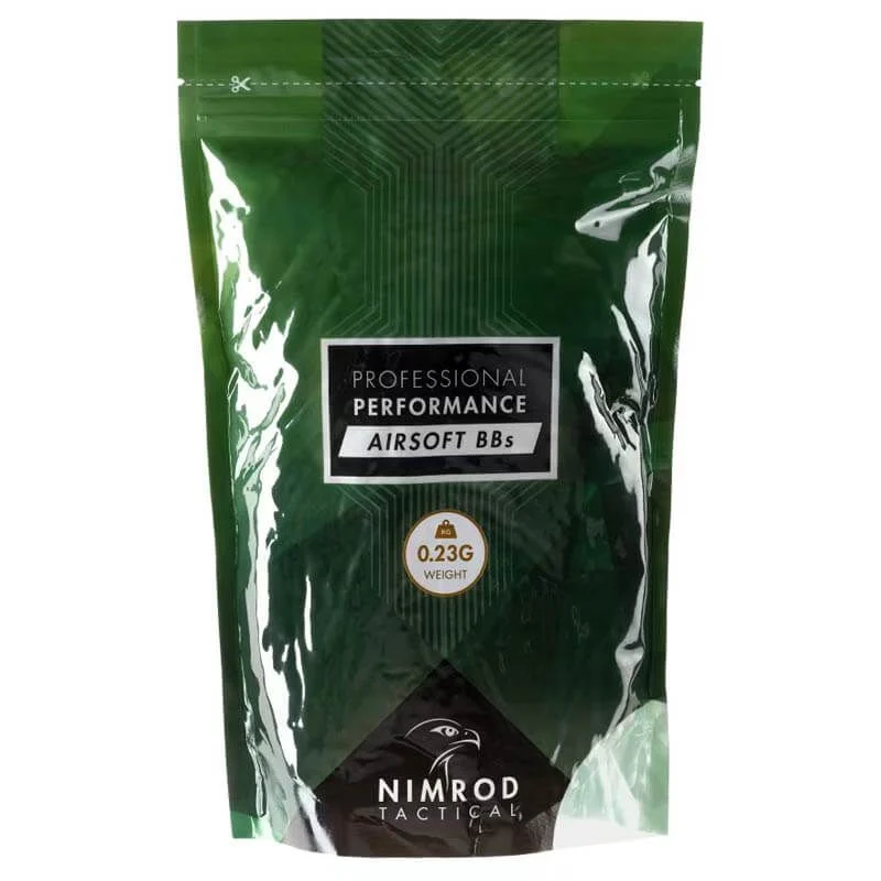 Bolas 0.23g Nimrod Professional Performance 1kg Blancas