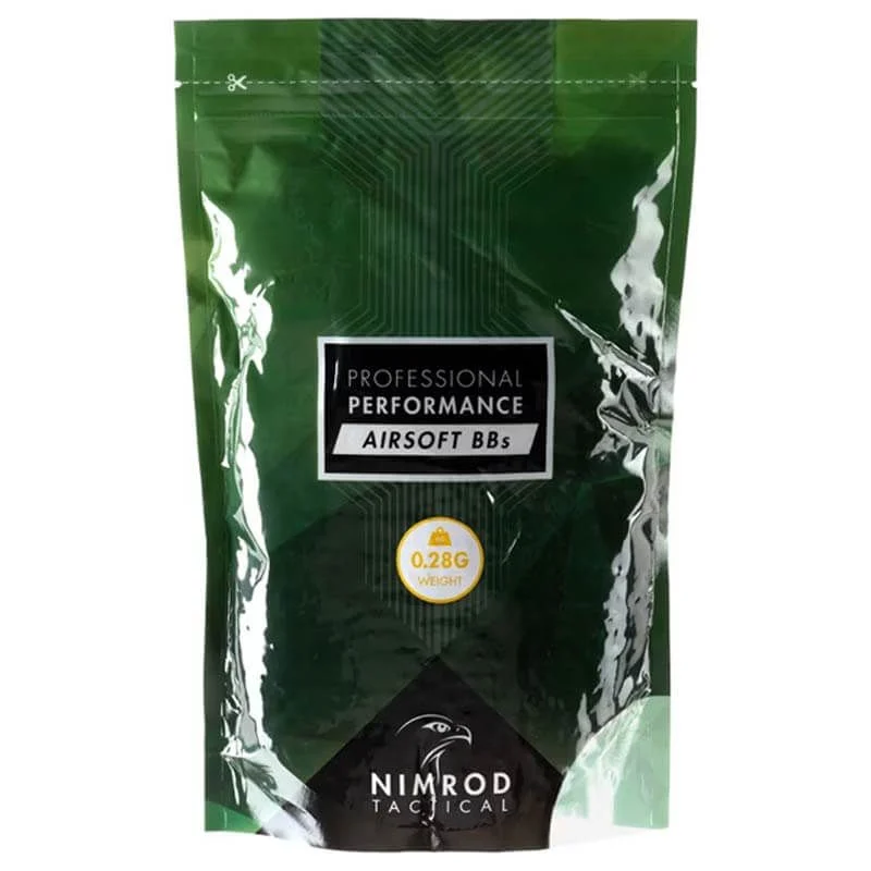Bolas 0.28g Nimrod Professional Performance 1kg Blancas