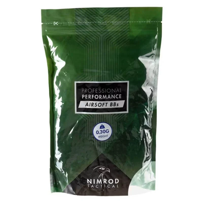 Bolas 0.30g Nimrod Professional Performance 1kg Blancas
