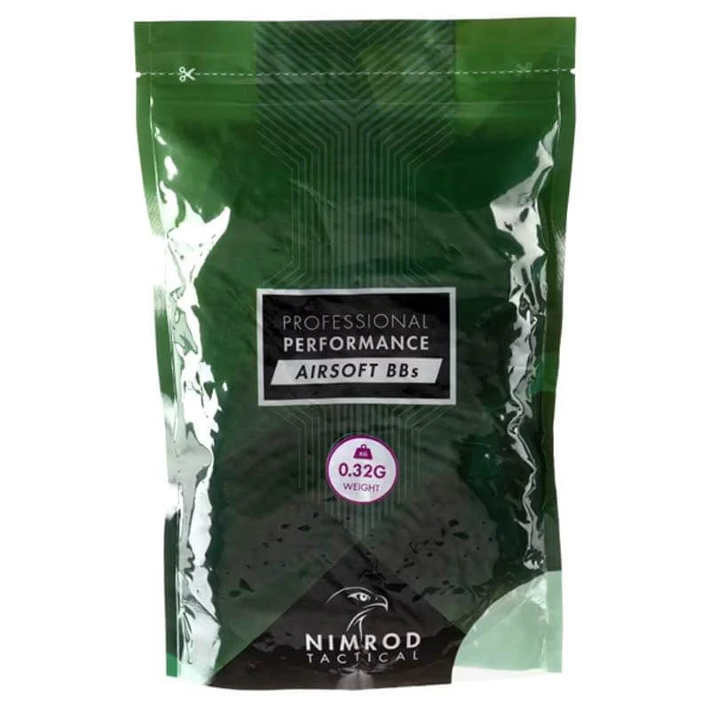Bolas 0.32g Nimrod Professional Performance 1kg Blancas