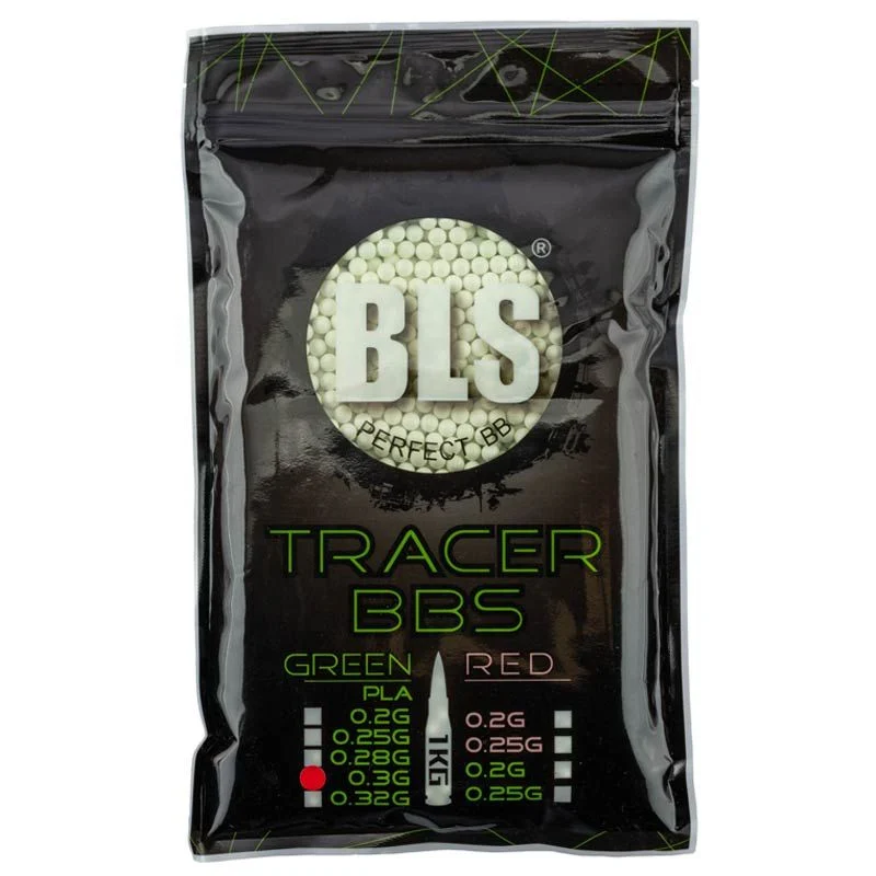 Bolas BIO 0.30g Trazadoras BLS BIO Tracer BBS 1kg Verdes
