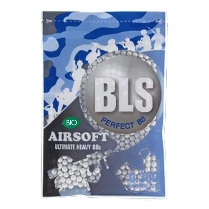 Bolas BIO 0.36g BLS Ultimate Heavy BIO 1000 BBS Blancas
