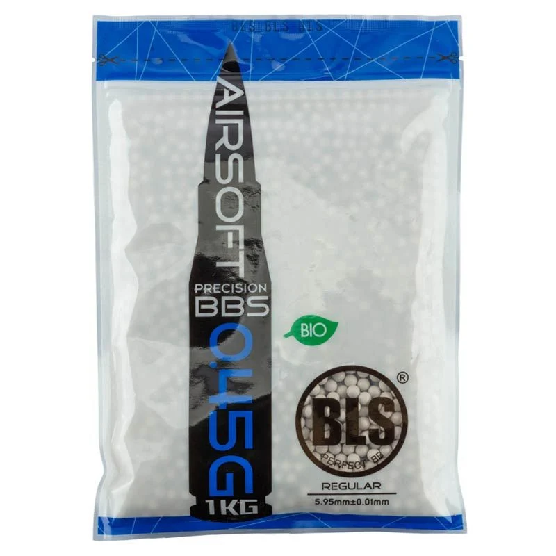 Bolas BIO 0.45g BLS Precisión BBS 1kg Blancas