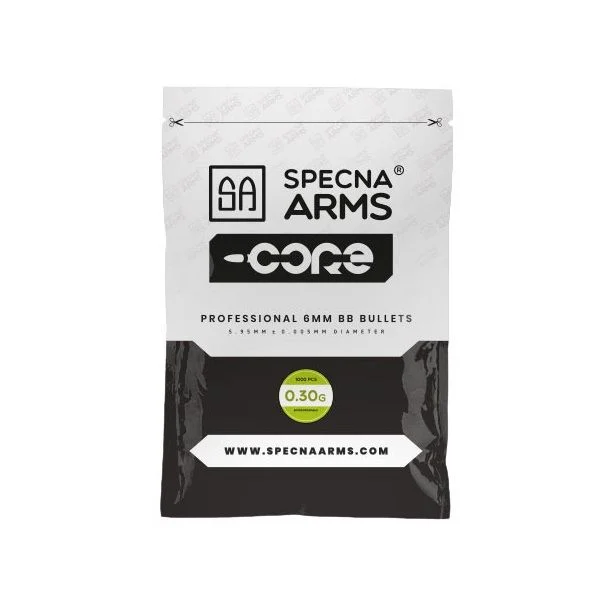 Bolas Bio 0.30g Specna Arms Core 1000 Bbs Blancas