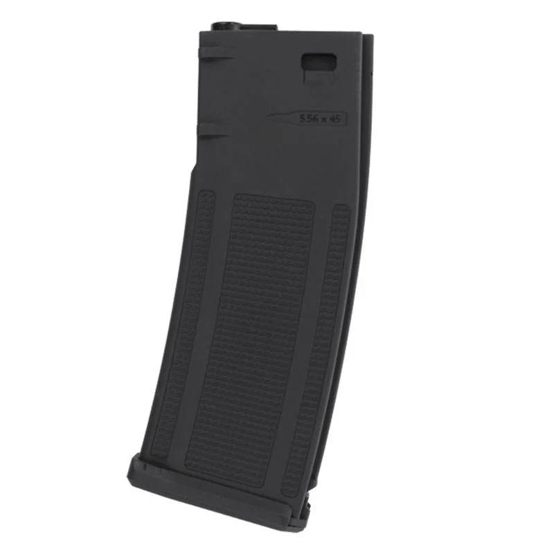 Cargador Réplica MIDCAP M4 Saigo Estilo PMAG Polimero 130 BBS Negro