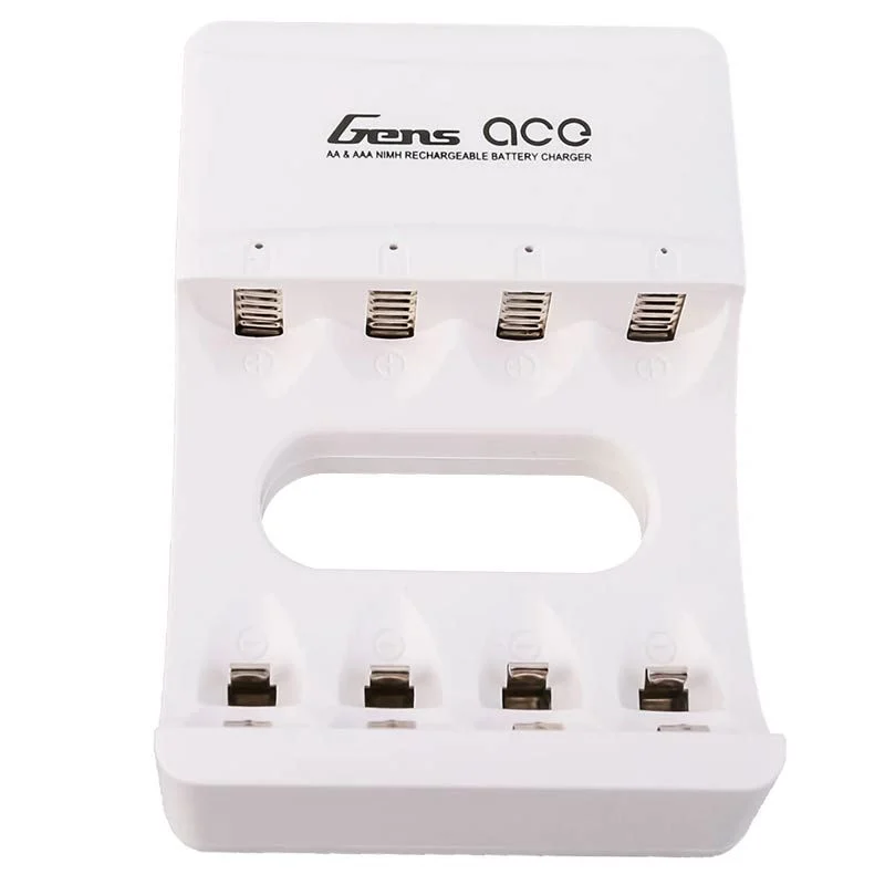 Cargador Pilas Litio Gens Ace AA/AAA Nimh