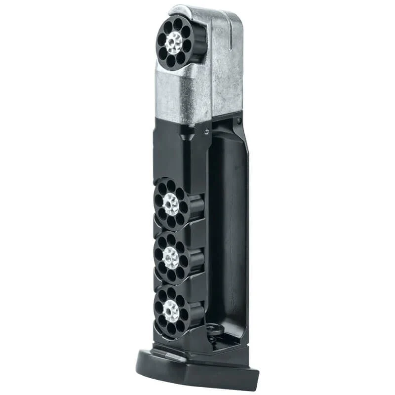Cargador Pistola CO2 4.5mm Umarex Glock 17 8 RDS Negro