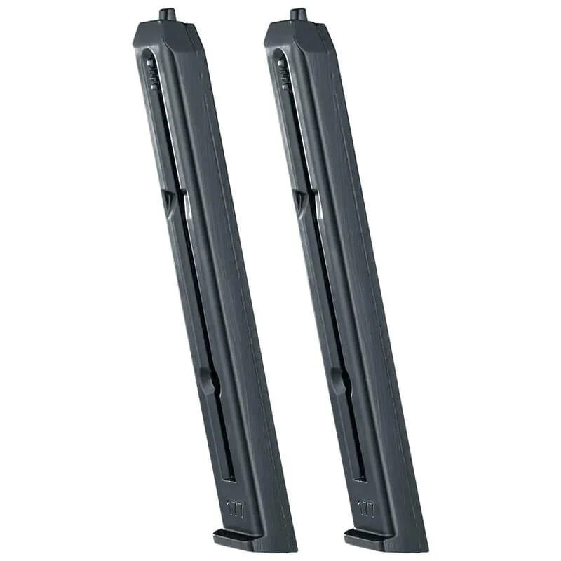 Cargador Pistola CO2 4.5mm Umarex Tdp 45 19 RDS Negro Pack 2u