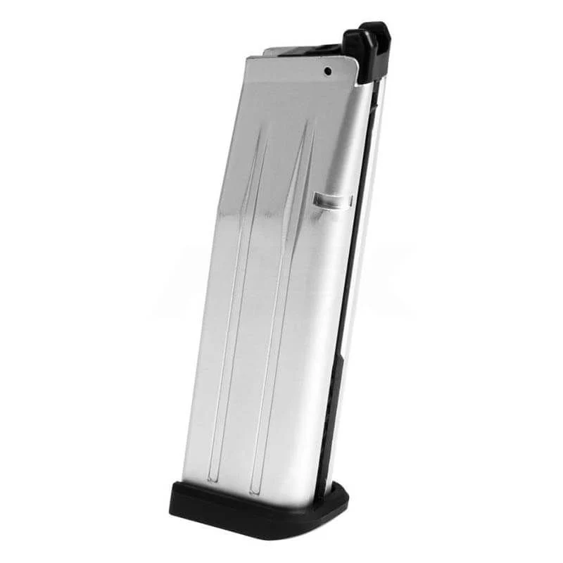 Cargador Pistola GAS Hi-Capa 5.1 WE 30 BBS Silver