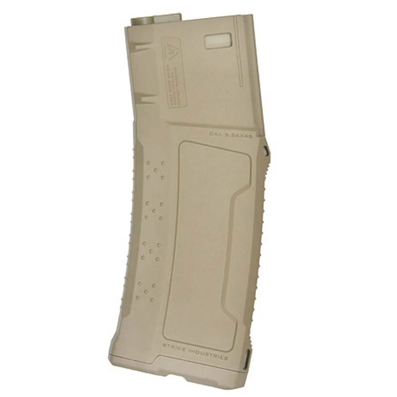 Cargador Réplica MIDCAP M4 Cyma Strike Industries Polimero 210 BBS Tan