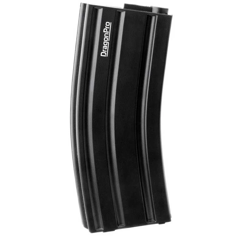 Cargador Réplica MIDCAP M4 Dragonpro Polimero 140 BBS Negro