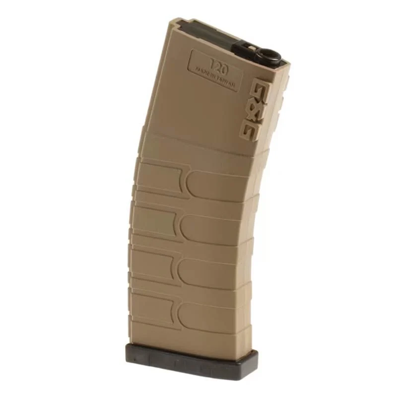 Cargador Réplica MIDCAP M4 G&G Polimero 120 BBS Tan/Negro