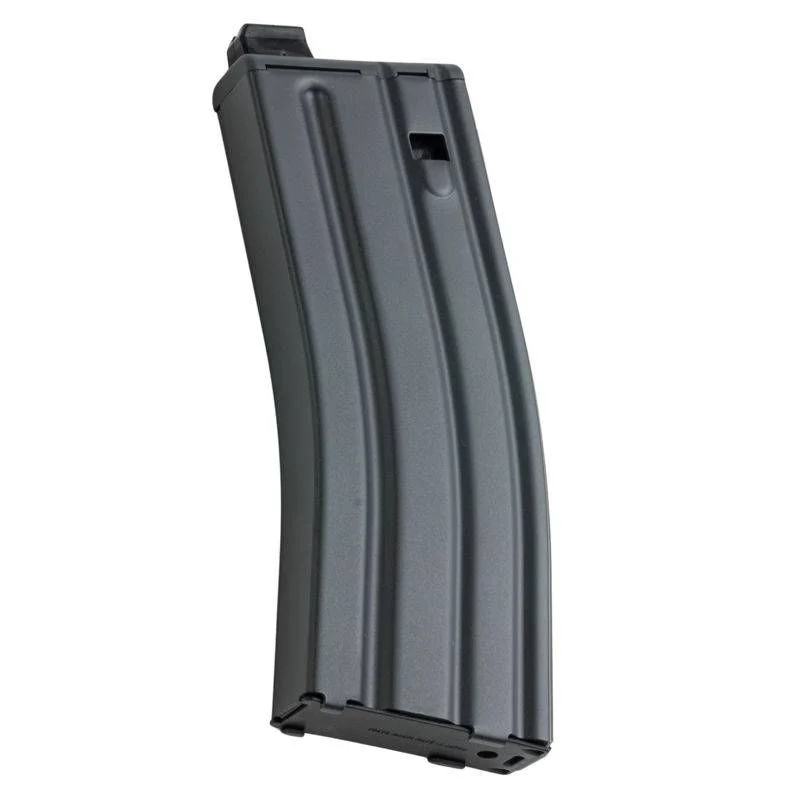 Cargador Réplica Midcap M4 Tokyo Marui Evolt Metálico 81 Bbs negro