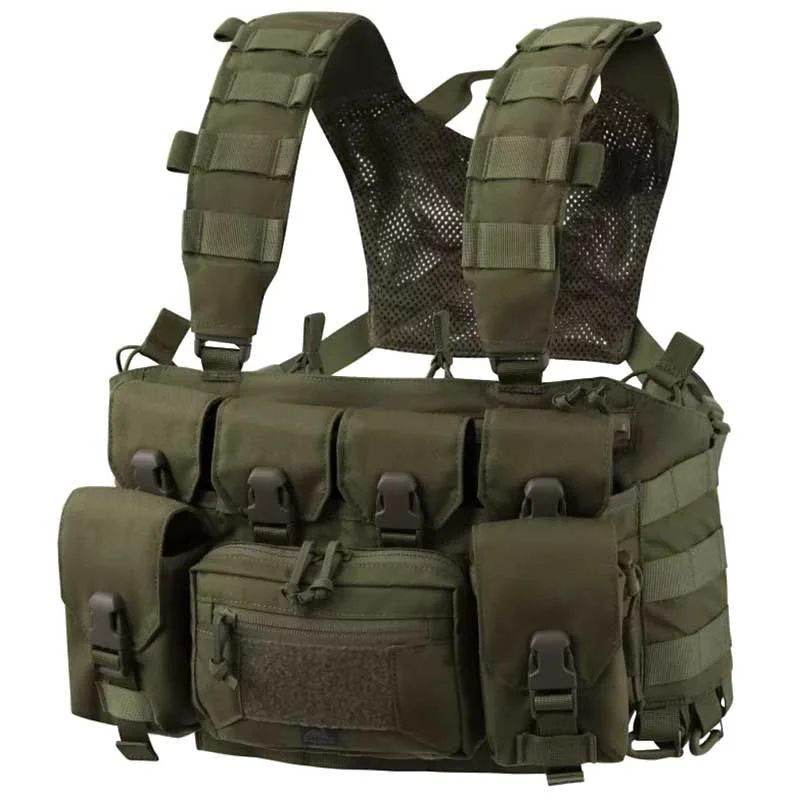 Chaleco Chest Rig Helikon-Tex Guardian Recce Rig Verde OD
