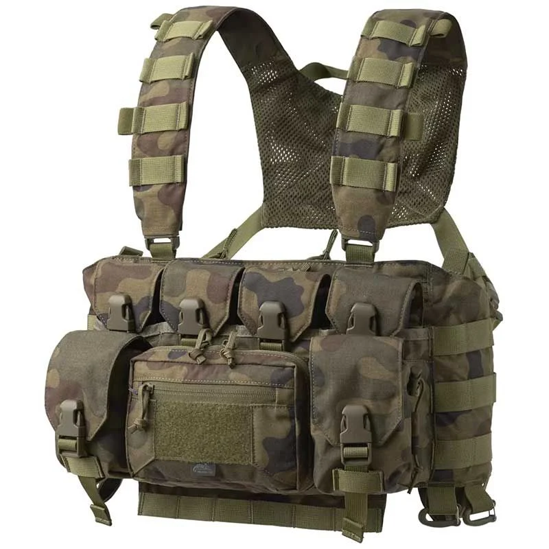 Chaleco Chest Rig Helikon-Tex Guardian Recce Rig Woodland