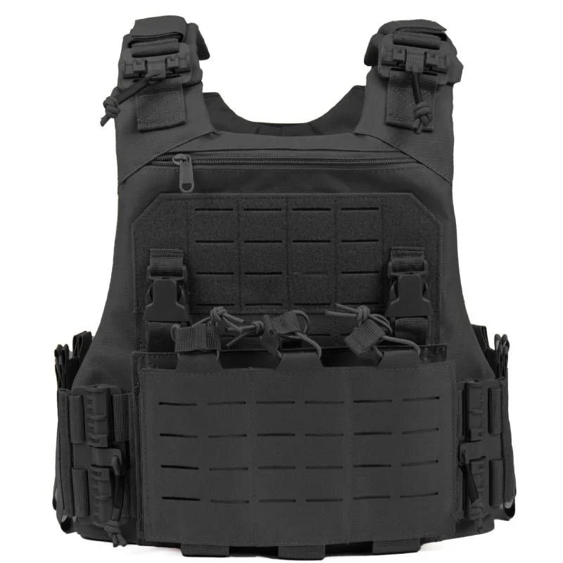 Chaleco Sixmm Cuv Estilo multicam negro