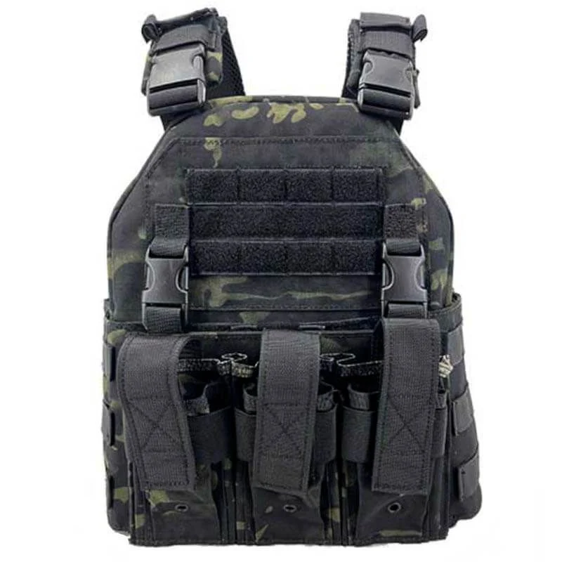 Chaleco Sixmm 036m Estilo Multicam Black