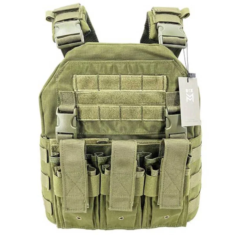 Chaleco Sixmm 036m Verde OD