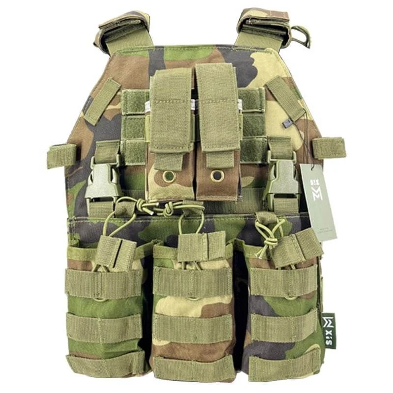 Chaleco Sixmm 6094s Woodland