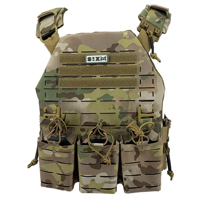 Chaleco Sixmm Láser Cut Llc Estilo Multicam