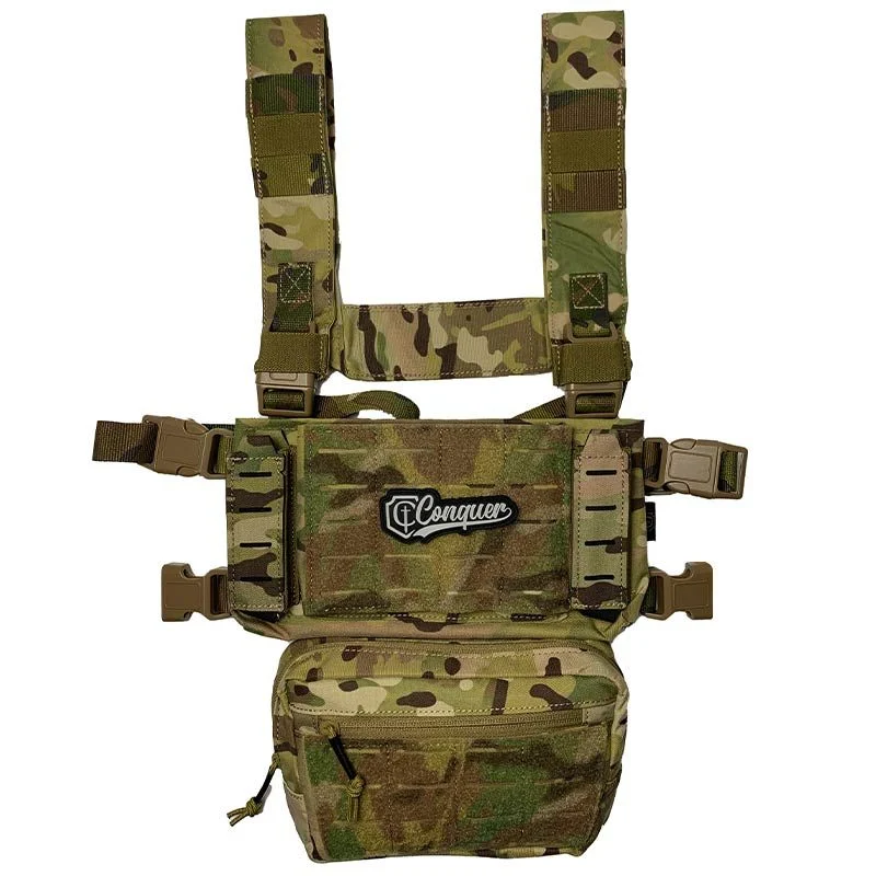 Chaleco Chest Rig Conquer Core Chest Rig Estilo Multicam